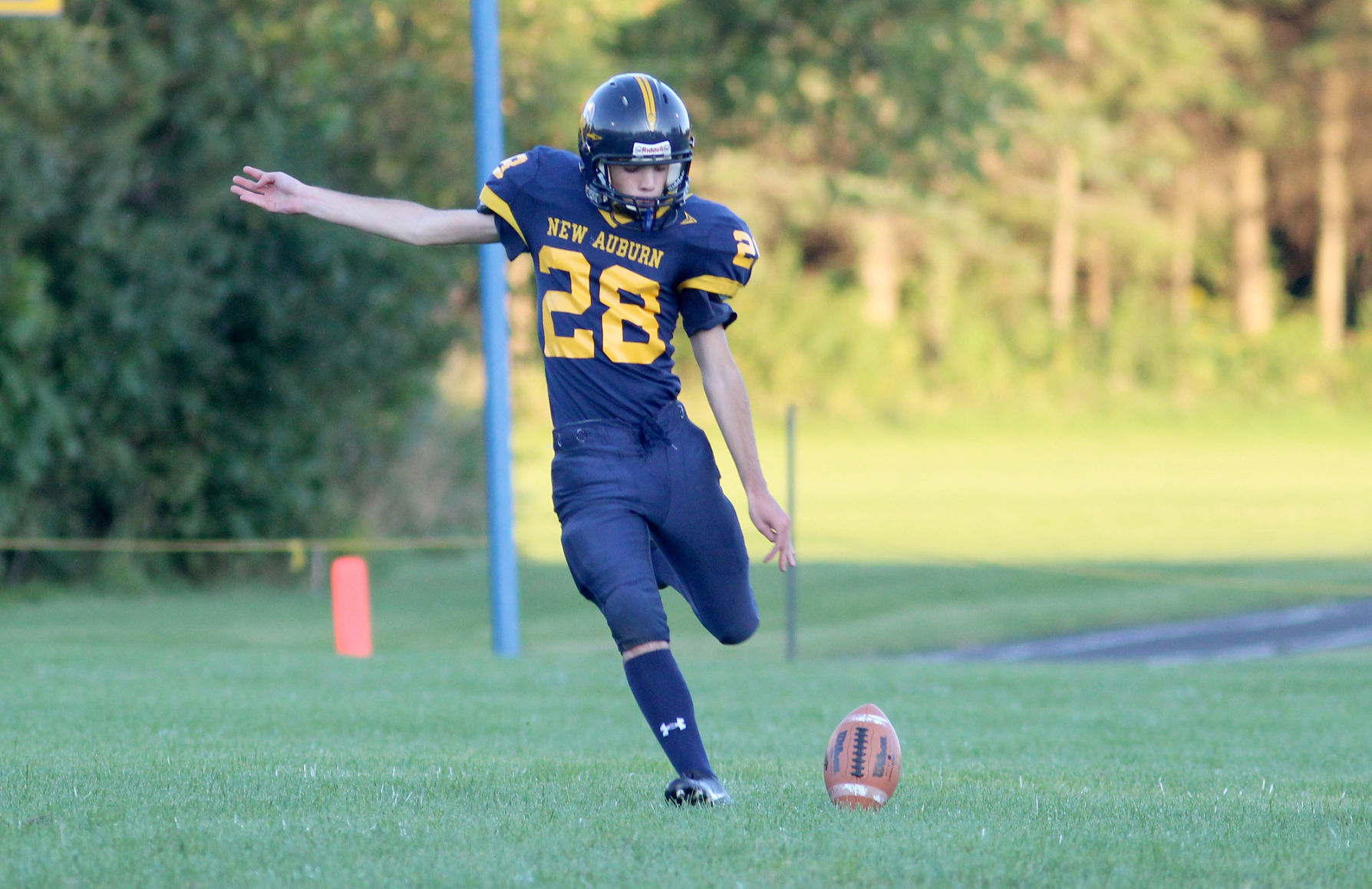 Mellen at New Auburn football 8-30-19
